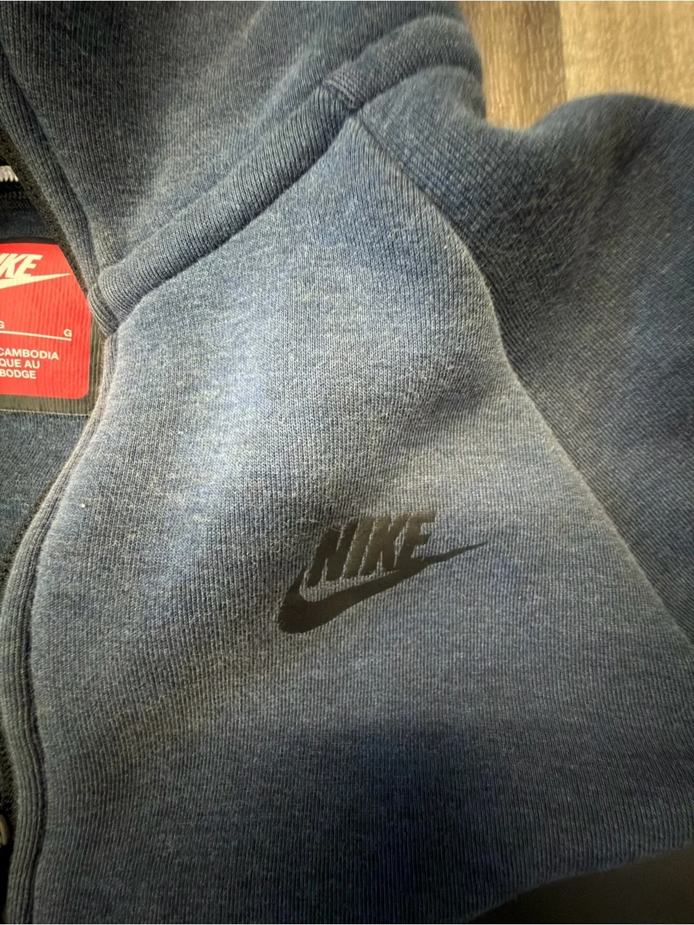 Nike Sportswear Tech Fleece Full Zip Hoodie – Youth Kids Large (L)